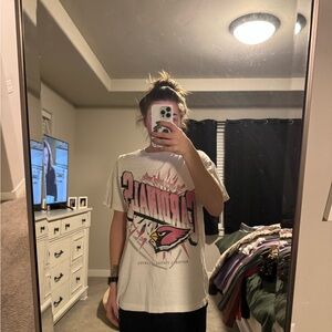 Abercrombie & Fitch White Graphic Tee